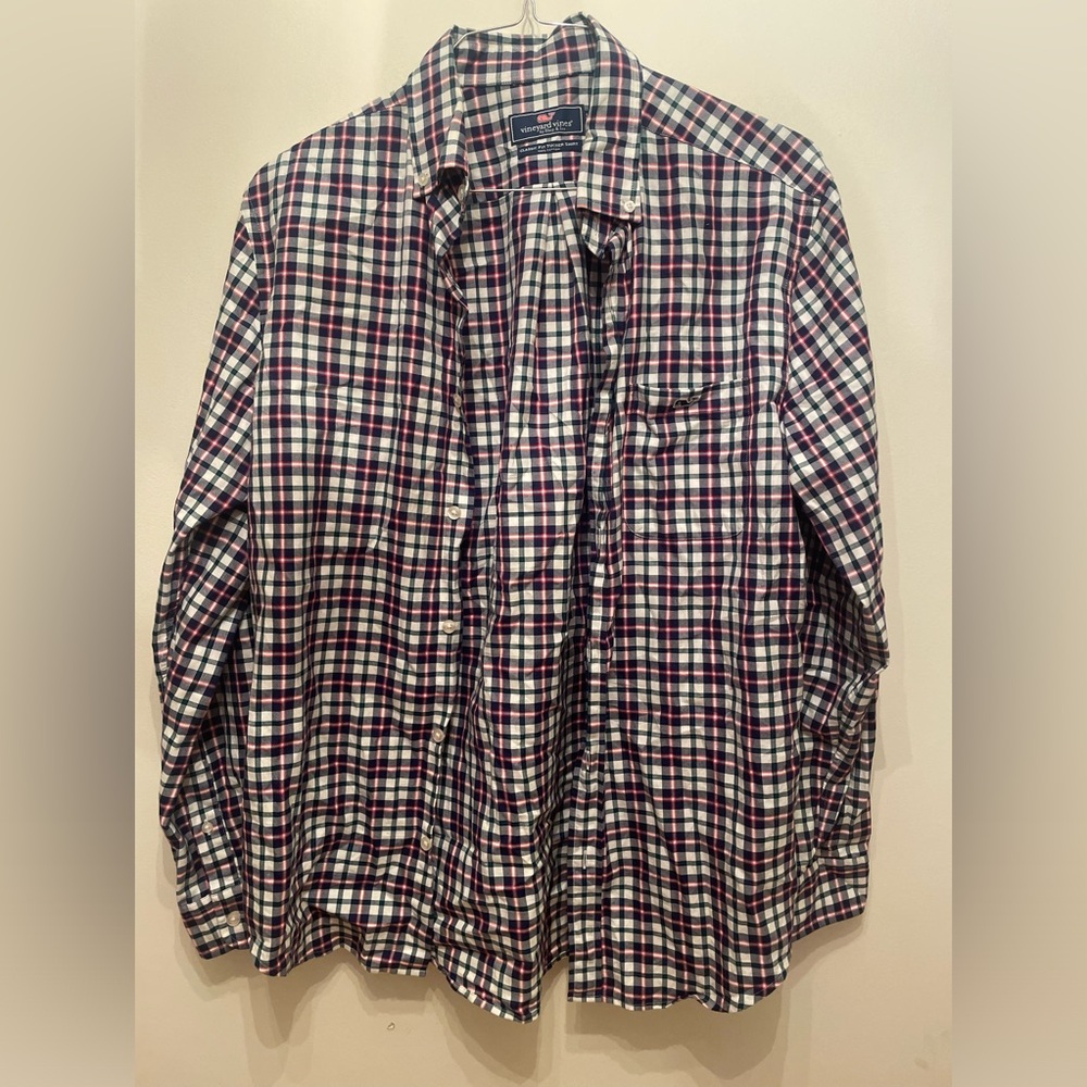 Vineyard Vines men’s classics fit Tucker shirt size M